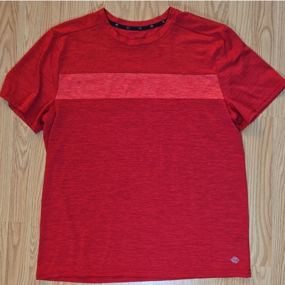 Men's Short Sleeve Red Shirt